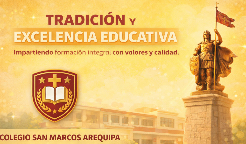 Docentes acompañando el aprendizaje en el Colegio San Marcos Arequipa